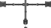 Produktbild: SpeaKa Professional SP-MM-221 Monitor-Tischhalterung 2 Display(s) 43,2cm (17\") - 88,9cm (35\") Schwarz H&ouml;henverstellbar, Neigbar