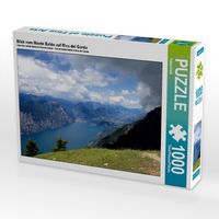 Produktbild: CALVENDO Puzzle Blick vom Monte Baldo auf Riva del Garda | 1000 Teile Lege-Gr&ouml;&szlig;e 64x48cm Foto-Puzzle f&uuml;r gl&uuml;ckliche Stunden