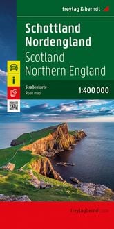 Produktbild: Freytag & berndt Stra&szlig;enkarte Schottland - Nordengland 1:400.000