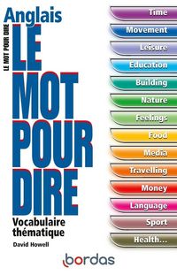 Produktbild: Anglais: le mot pour dire