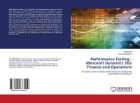 Produktbild: Performance Testing - Microsoft Dynamics 365 Finance and Operations