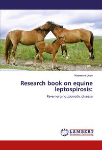 Produktbild: Research book on equine leptospirosis: