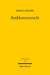 Produktbild: Bankkonzernrecht