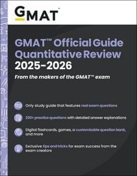 Produktbild: GMAT Official Guide Quantitative Review 2025-2026
