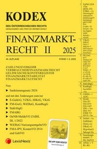 Produktbild: KODEX Finanzmarktrecht Band II 2025 - inkl. App