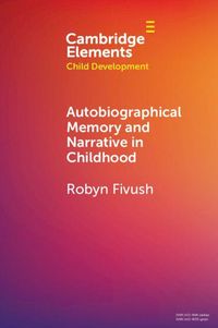 Produktbild: Autobiographical Memory and Narrative in Childhood