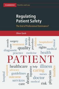 Produktbild: Regulating Patient Safety
