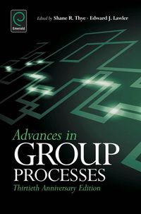 Produktbild: Advances in Group Processes