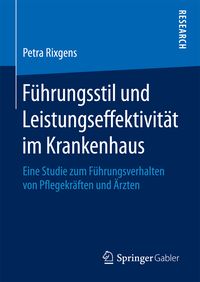 Produktbild: F&uuml;hrungsstil und Leistungseffektivit&auml;t im Krankenhaus