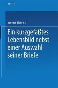 Produktbild: Ein kurzgefa&szlig;tes Lebensbild nebst einer Auswahl seiner Briefe
