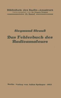 Produktbild: Das Fehlerbuch des Radioamateurs