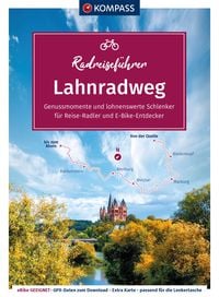 Produktbild: KOMPASS Radreiseführer Lahnradweg