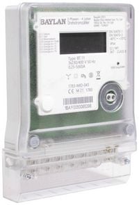 Produktbild: Counttec BT11 BT11 Drehstromz&auml;hler digital 60A MID-konform: Ja 1St.
