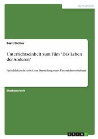 Produktbild: Unterrichtseinheit zum Film "Das Leben der Anderen"