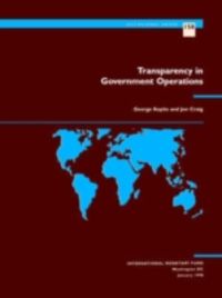 Produktbild: Transparency in Government Operations