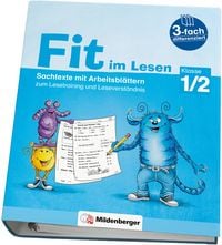 Produktbild: Fit im Lesen - Sachtexte, Klasse 1/2