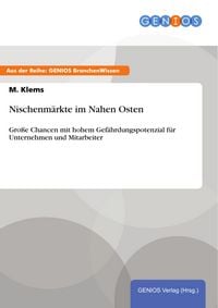 Produktbild: Nischenm&auml;rkte im Nahen Osten