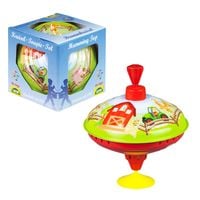 Produktbild: Brummkreisel 16 cm Bauernhof, Schaukarton