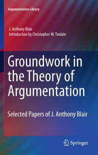 Produktbild: Groundwork in the Theory of Argumentation