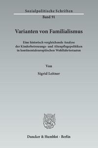 Produktbild: Varianten von Familialismus.