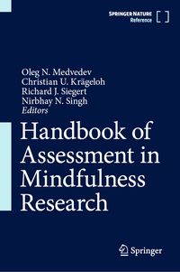 Produktbild: Handbook of Assessment in Mindfulness Research