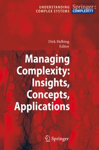 Produktbild: Managing Complexity: Insights, Concepts, Applications