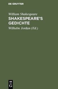 Produktbild: Shakespeare&rsquo;s Gedichte