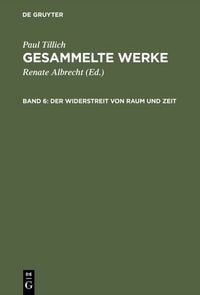 Produktbild: Der Widerstreit von Raum und Zeit