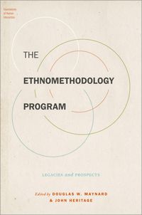 Produktbild: The Ethnomethodology Program