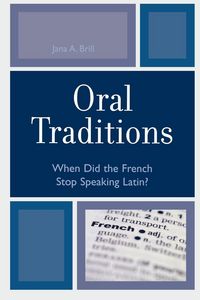 Produktbild: Oral Traditions