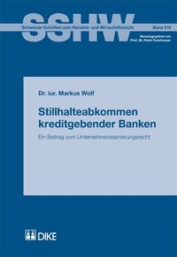 Produktbild: Stillhalteabkommen kreditgebender Banken