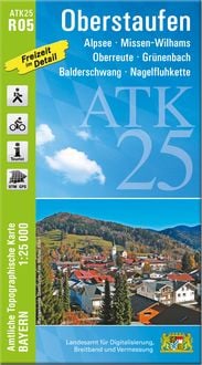 Produktbild: ATK25-R05 Oberstaufen (Amtliche Topographische Karte 1:25000)