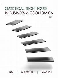 Produktbild: Statistical Techniques in Busi