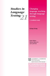 Produktbild: Cheng, L: Changing Language Teaching Through Language Testin