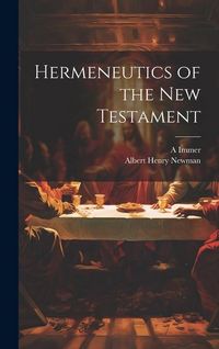 Produktbild: Hermeneutics of the New Testament