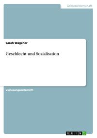 Produktbild: Geschlecht und Sozialisation