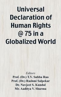 Produktbild: Universal Declaration of Human Rights @ 75 In a Globalized World