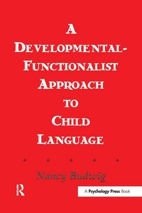 Produktbild: A Developmental-functionalist Approach To Child Language