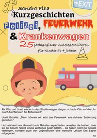 Produktbild: KitaFix-Kurzgeschichten Polizei, Feuerwehr und Krankenwagen