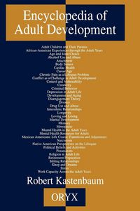 Produktbild: Encyclopedia of Adult Development