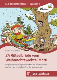 Produktbild: 24 Rätselbriefe vom Weihnachtswichtel Matti