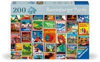 Produktbild: Feel Well & Puzzle - Briefmarken - Erwachsenenpuzzle mit 200 XL-Teilen und extra Bildvorlage