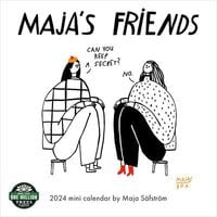 Produktbild: Maja's Friends 2024 Mini Wall Calendar