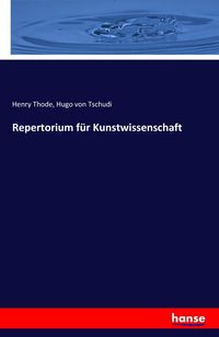 Produktbild: Repertorium f&uuml;r Kunstwissenschaft