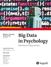 Produktbild: Big Data in Psychology