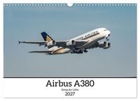 Produktbild: Airbus A380 - K&ouml;nig der L&uuml;fte (Wandkalender 2027 DIN A3 quer), CALVENDO Monatskalender