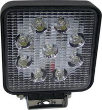 Produktbild: Berger & Schr&ouml;ter Arbeitsscheinwerfer 12 V, 24 V 20214 Breite Nahfeldausleuchtung (B x H x T) 110 x 110 x 63 mm 1890 lm 6000 K