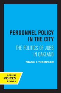 Produktbild: Personnel Policy in the City