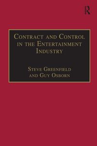 Produktbild: Contract and Control in the Entertainment Industry
