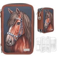 Produktbild: Miss Melody 3 Fach Federtasche LUXURY HORSE